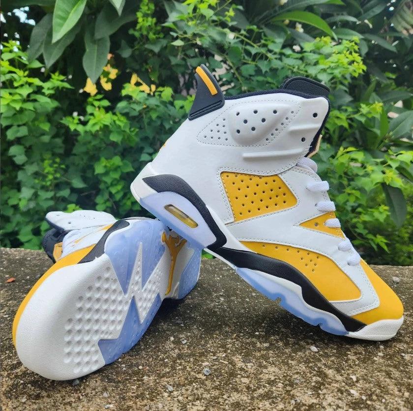 Air Jordan 6 Yellow Ochre Shoes Sneakers by Air Jordan