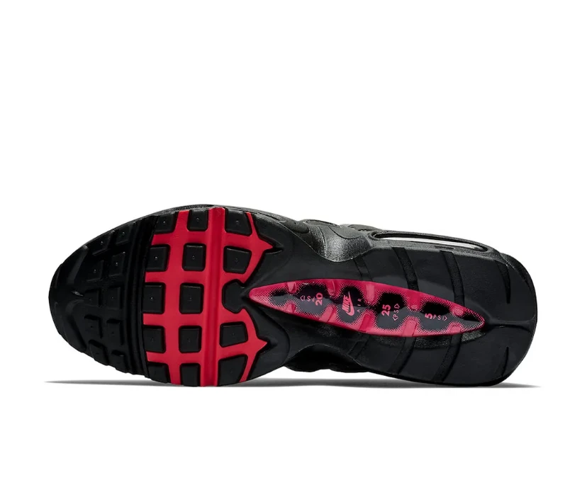 Air Max 95 Solar Red Shoes Sneakers by Air Jordan