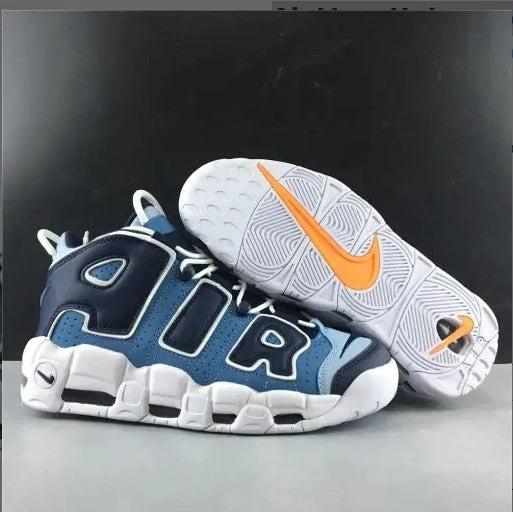 Air More Uptempo 96 Denim Shoes Sneakers by Air Jordan