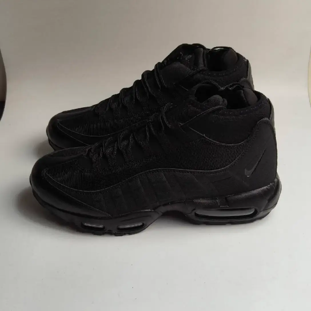 Air Max 95 Boot Sneaker Black Shoes Sneakers by Air Jordan