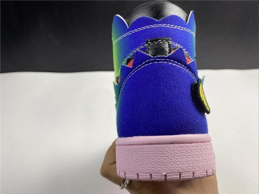 Balvin x Air Jordan 1 High OG Multi Shoes Sneakers by Air Jordan