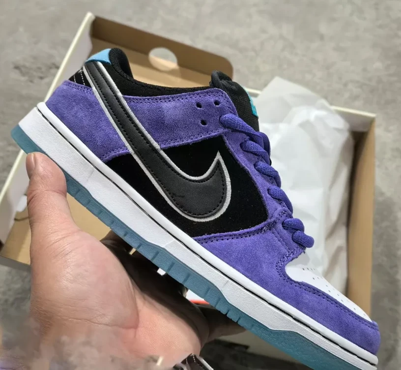 Hayley Wilson x SB Dunk Low Court Purple Shoes Sneakers by Air Jordan