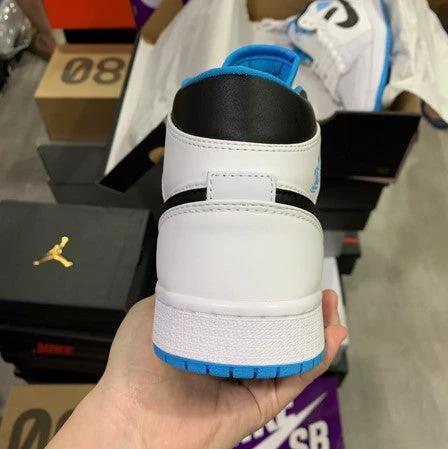 Air Jordan 1 White Blue Black by Air Jordan