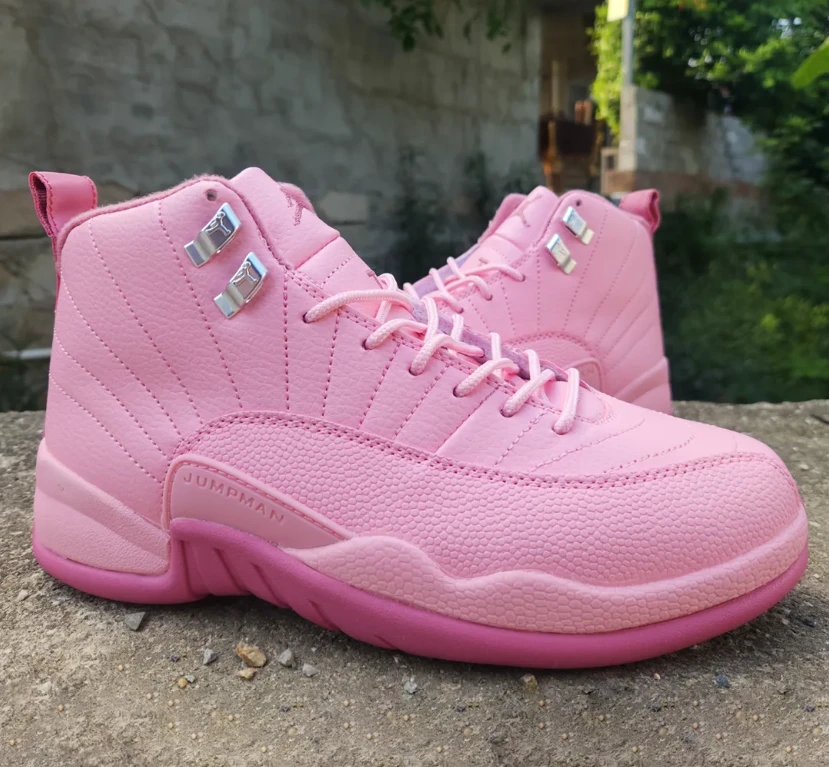 Air Jordan 12 Pearl Pink Shoes Sneakers by Air Jordan