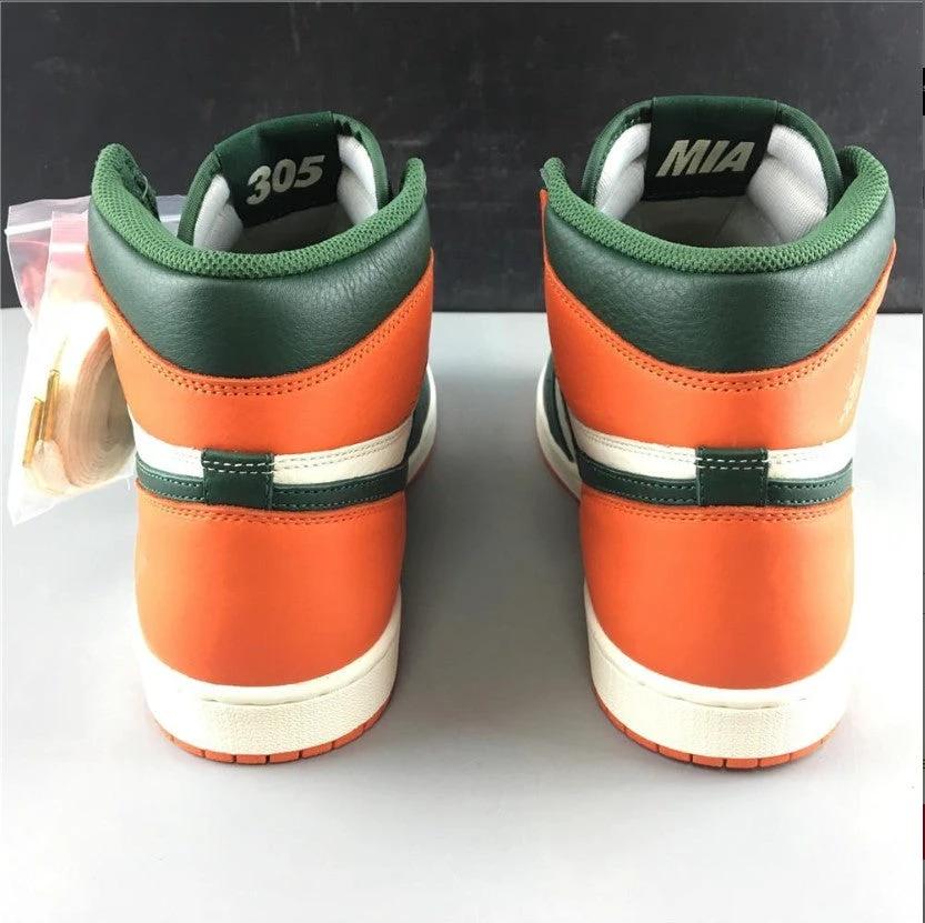 Air Jordan 1 Retro High SoleFly Art Basel Sail Shoes Sneakers by Air Jordan