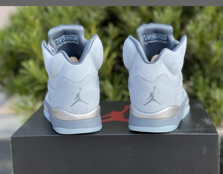 Air Jordan 5 Retro Bluebird Shoes Sneakers by Air Jordan