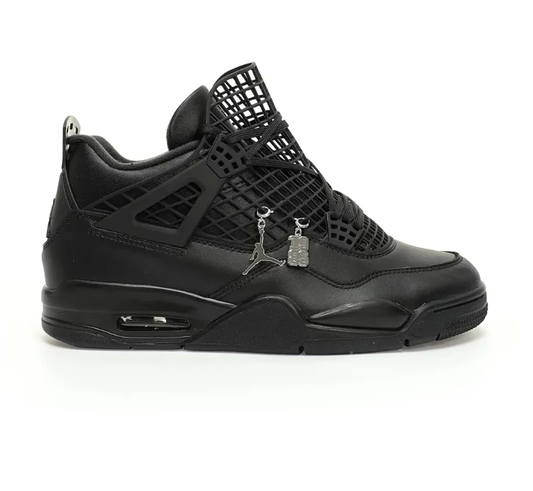 Air Jordan 4 NET Black Shoes Sneakers by Air Jordan