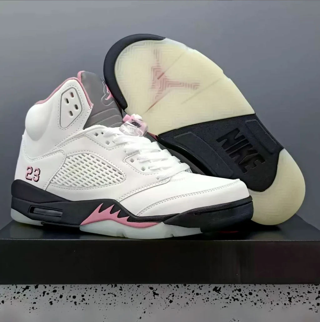 Air Jordan 5 35th Anniversary Medium Soft Pink Shoes Sneakers by Air Jordan