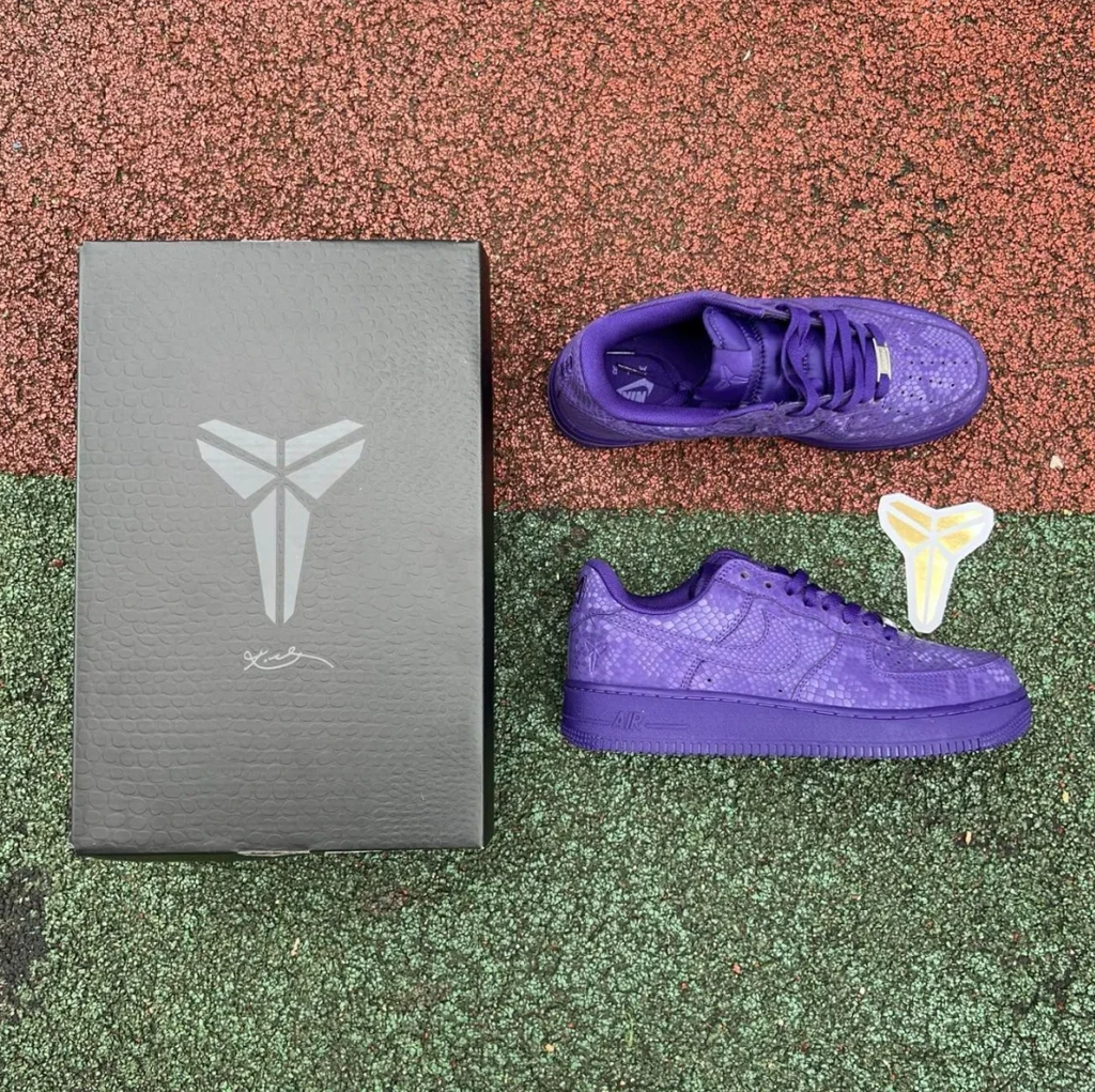 Kobe Bryant x AF 1 Low Court Purple Shoes Sneaker by Air Jordan