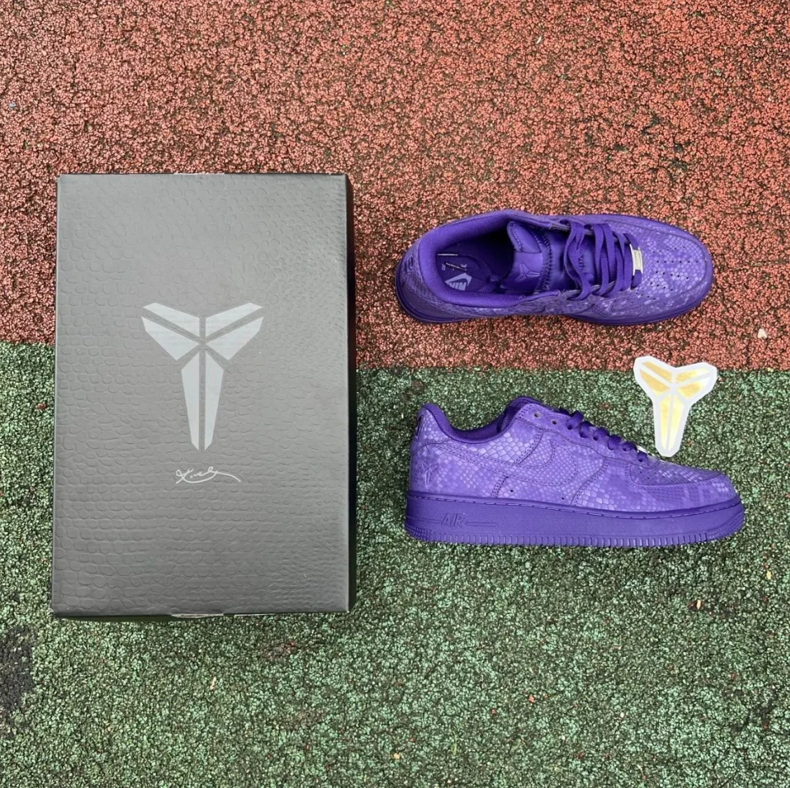Kobe Bryant x AF 1 Low Court Purple Shoes Sneaker by Air Jordan