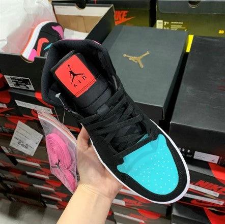 Air Jordan 1 Mid GS 3M Reflective Color by Air Jordan