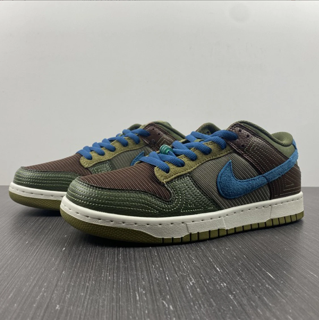 Nike Dunk Low NH Jade Cacao Wow Shoes Sneakers by Air Jordan