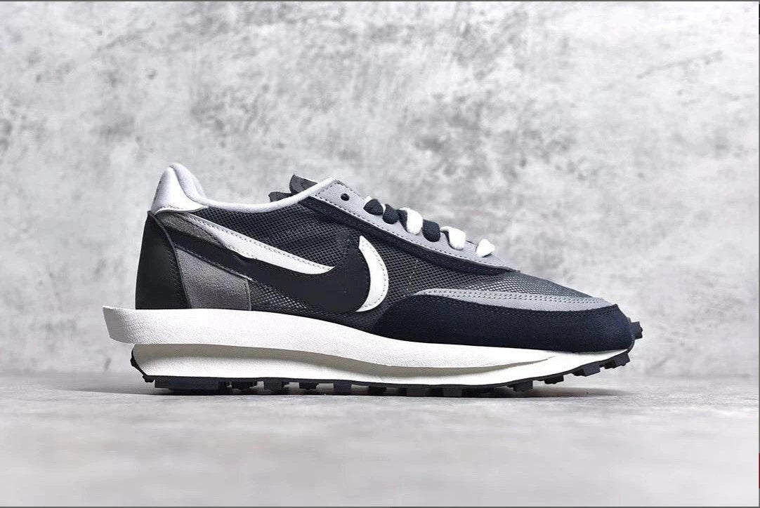 LD Waffle sacai Black Shoes Sneakers by Air Jordan