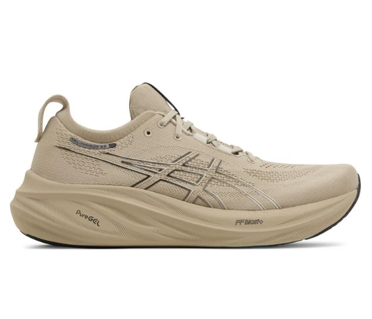 Asics Gel Nimbus 26 Feather Grey Black 1011B794-021 by Air Jordan