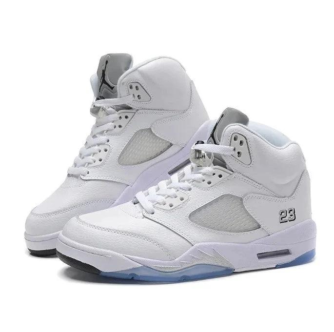Air Jordan 5 Retro Metallic White (2015) Shoes Sneakers by Air Jordan