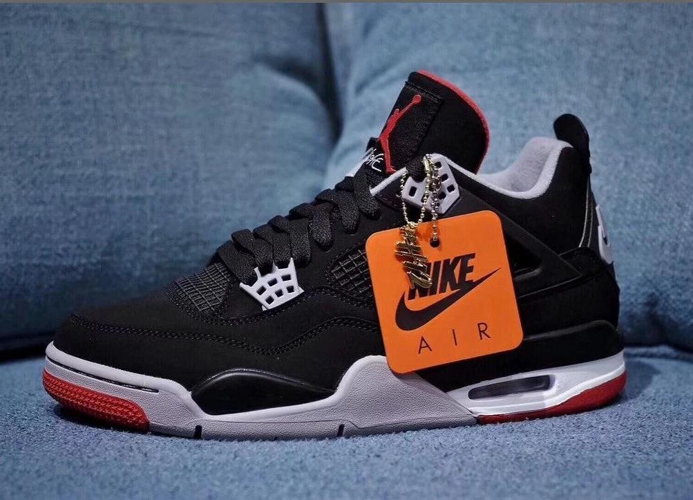Air Jordan 4 Retro Bred (2019) Shoes Sneakers by Air Jordan