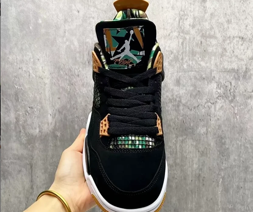 Air Jordan 4 Bamboo Sample Shoes Sneakers by Air Jordan