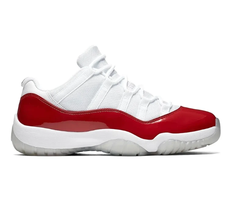 Air Jordan 11 Retro Low Varsity Red Shoes Sneakers by Air Jordan