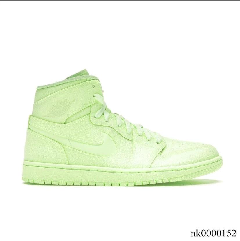 Air Jordan 1 Retro High Barely Volt (W) Shoes Sneakers by Air Jordan