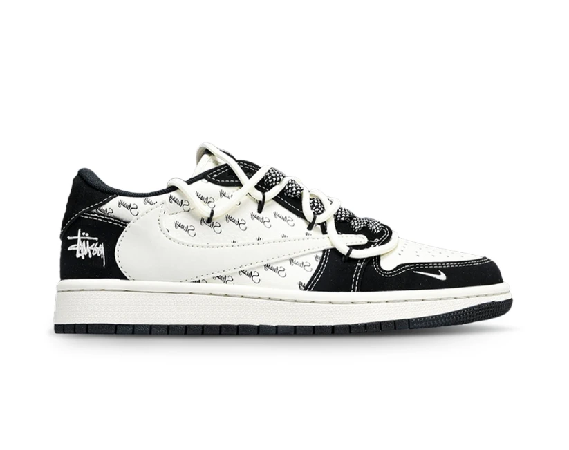 Air Jordan 1 Low x Travis Scott x Stussy Shoes Sneakers by Air Jordan