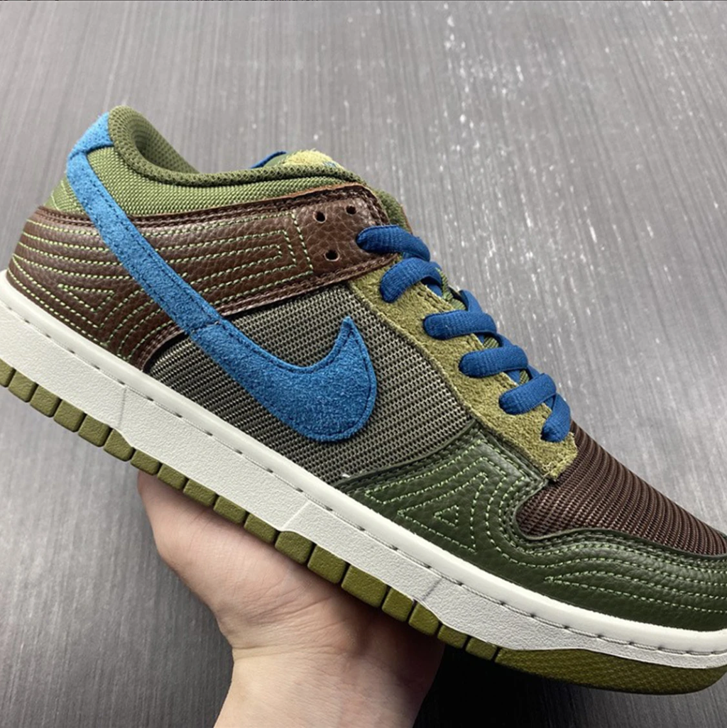 Nike Dunk Low NH Jade Cacao Wow Shoes Sneakers by Air Jordan