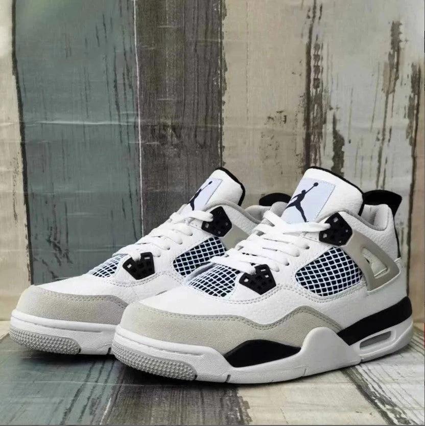 Air Jordan 4 Military Black Shoes Sneakers by Air Jordan