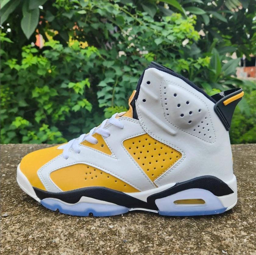 Air Jordan 6 Yellow Ochre Shoes Sneakers by Air Jordan