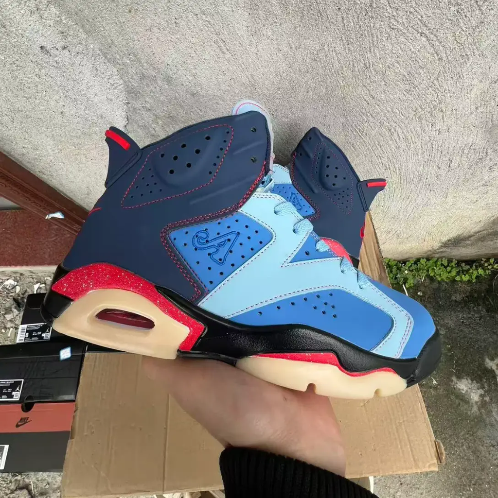 Awake NY x Air Jordan 6 Midnight Navy Shoes Sneakers by Air Jordan