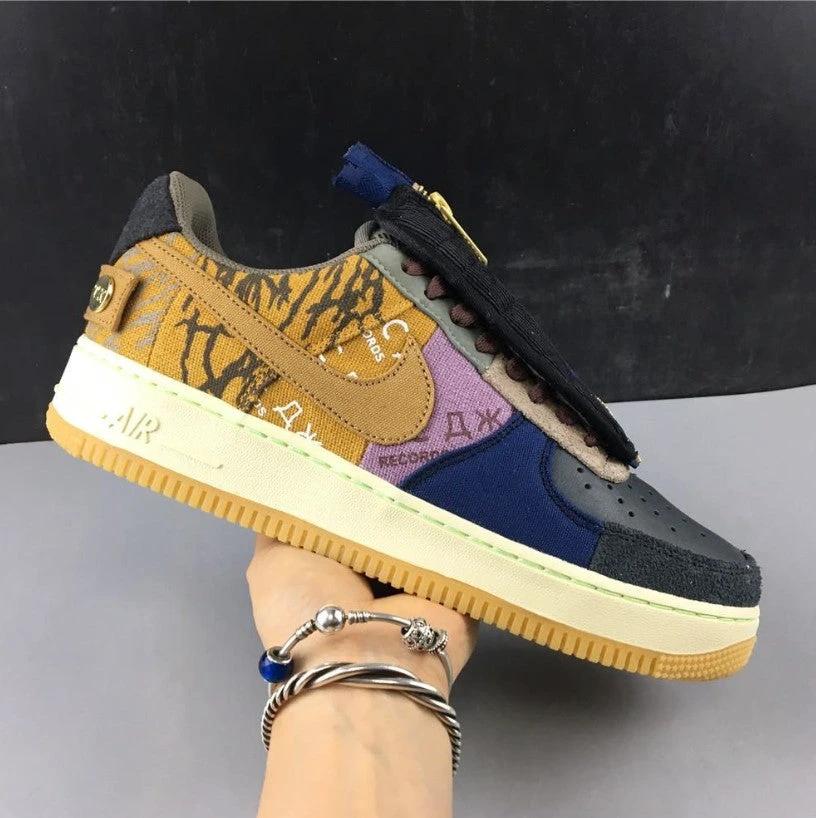 Air Force 1 Low Travis Scott Cactus Jack Shoes Sneakers by Air Jordan