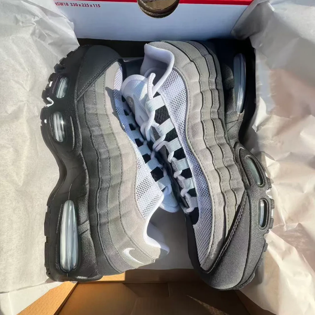 Air Jordan 95 OG Big Bubble Blue Tint Shoes Sneakers by Air Jordan