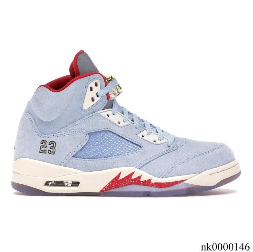 Air Jordan 5 Retro Trophy Room Ice Blue Shoes Sneakers by Air Jordan