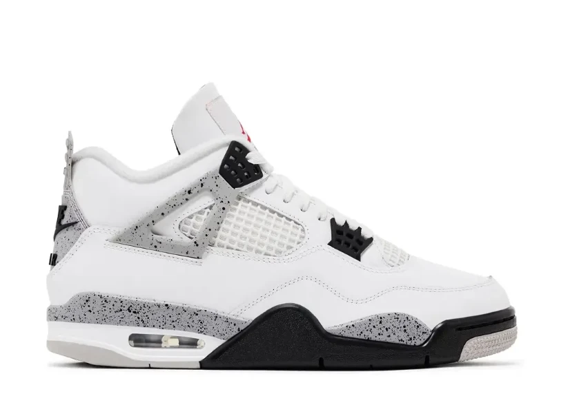 Air Jordan 4 White Cement 2025 Shoes Sneakers by Air Jordan