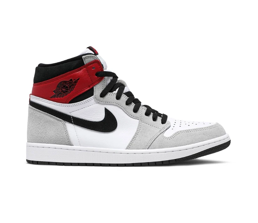 Air Jordan 1 Retro High Light Smoke Grey Shoes Sneakers by Air Jordan