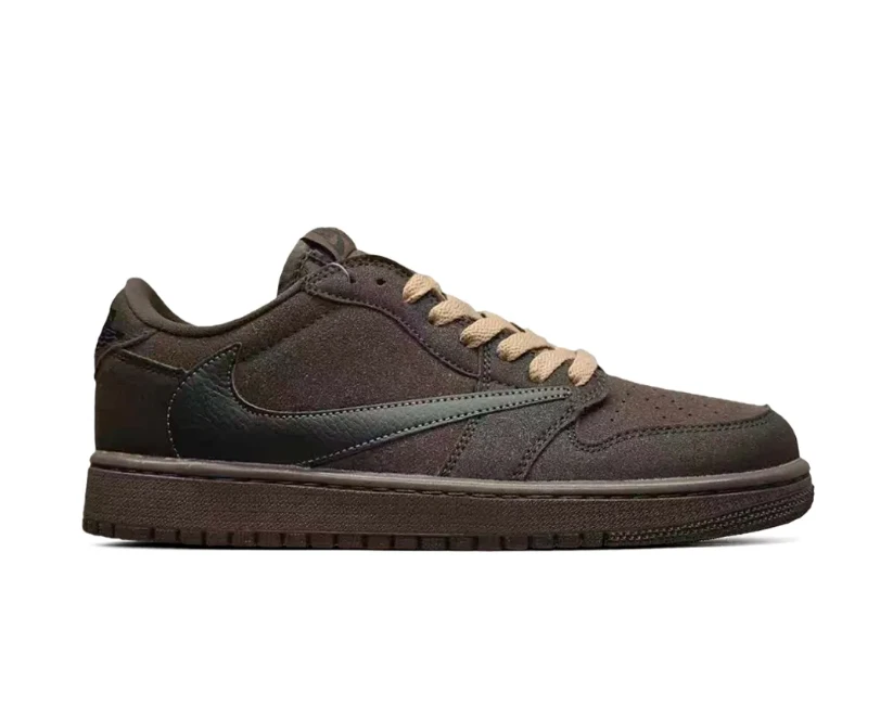 Travis Scott x AJ1 Low “Velvet Brown” Shoes Sneakers by Air Jordan