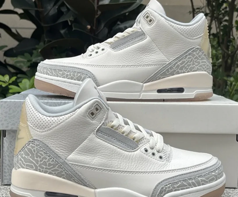 AJ 3 Craft Ivory Shoes Sneakers by Air Jordan