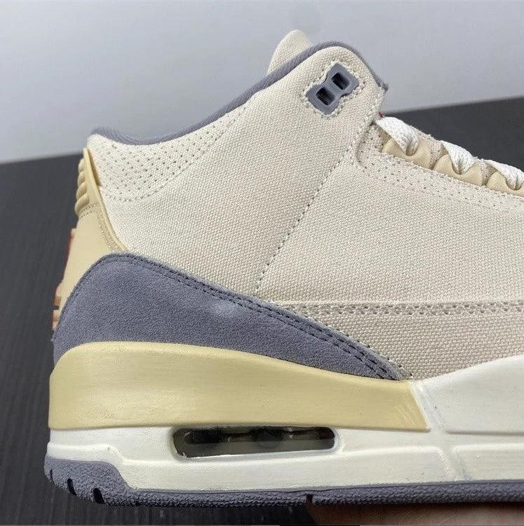Air Jordan 3 Muslin Shoes Sneakers by Air Jordan