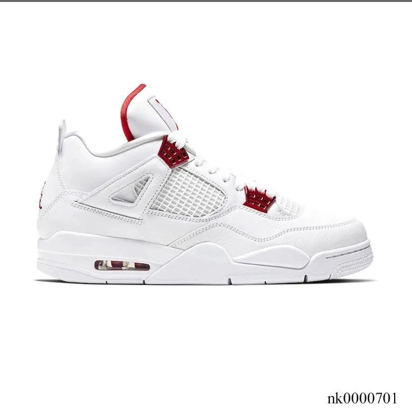 Air Jordan 4 Retro Metallic Red Shoes Sneakers (Big Size Available) by Air Jordan