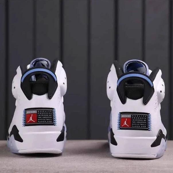 Air Jordan 6 Retro UNC White Shoes Sneakers by Air Jordan