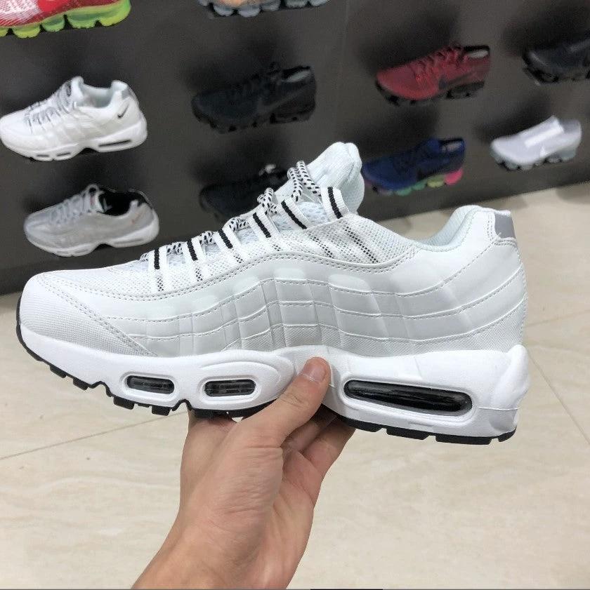 Air Max 95 White Black Shoes Sneakers by Air Jordan