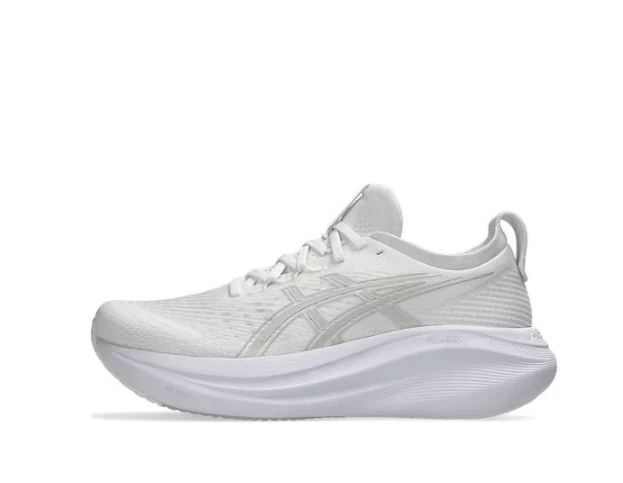 Asics Gel-Nimbus 27 White Glacier Grey 1011B958-100 by Air Jordan