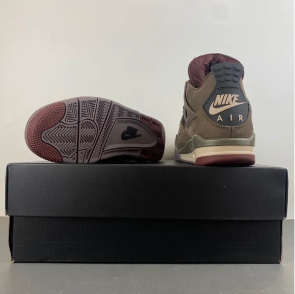 A Ma Maniére x Air Jordan 4 Retro ‘Dark Mocha’ Shoes Sneakers by Air Jordan