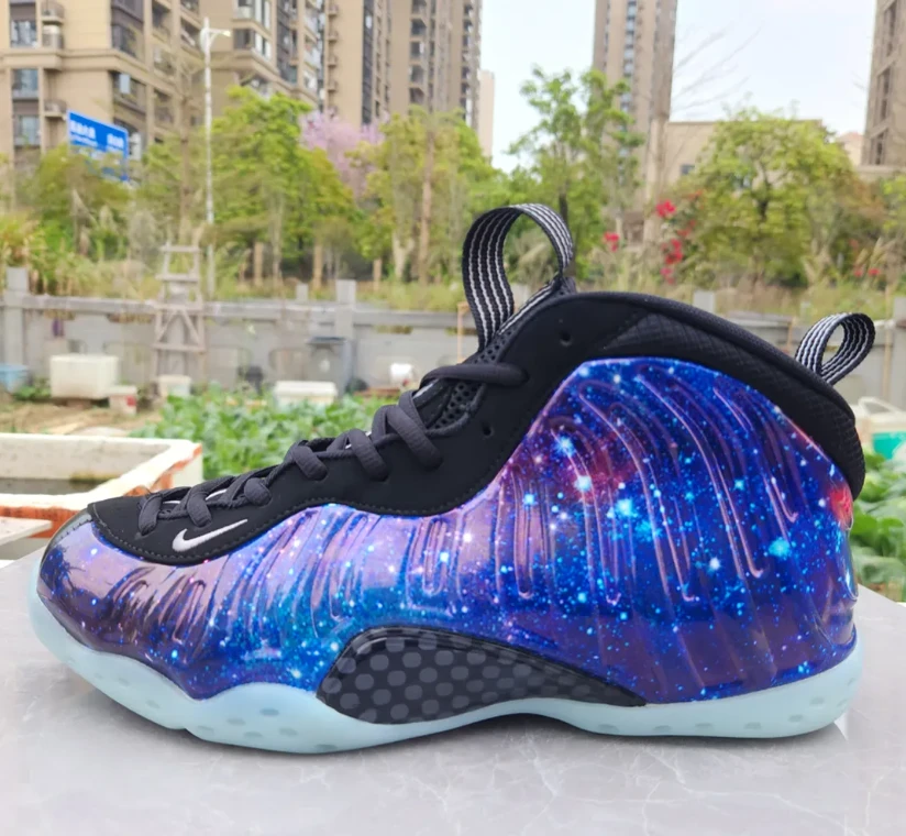 Air Foamposite One Galaxy Shoes Sneakers by Air Jordan