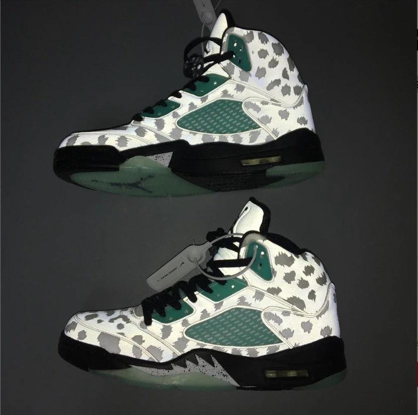 Air Jordan 5 Retro Island Green Shoes Sneakers by Air Jordan