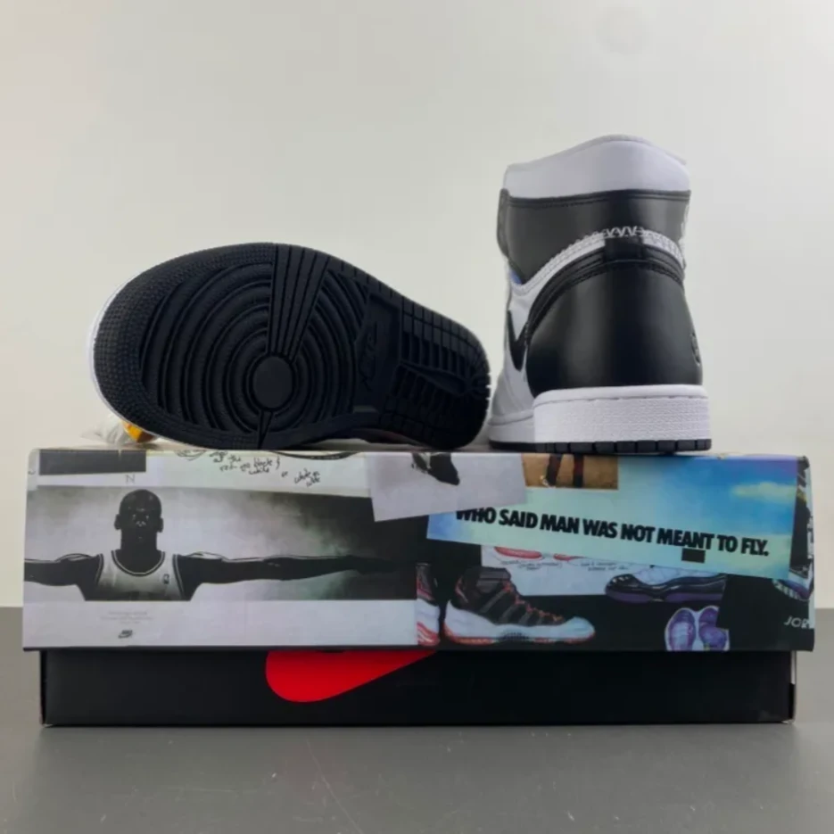 Fragment x Union LA x Air Jordan 1 High OG Black White Shoes Sneakers by Air Jordan