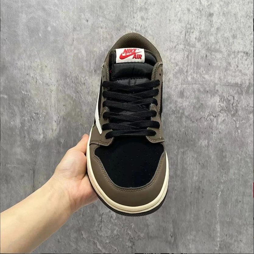 Travis Scott x Air Jordan 1 Low OG Dark Mocha Shoes Sneakers by Air Jordan
