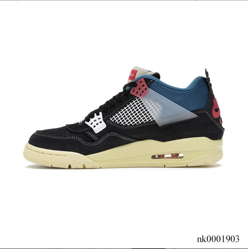 Air Jordan 4 Retro Union Off Noir Shoes Sneakers by Air Jordan
