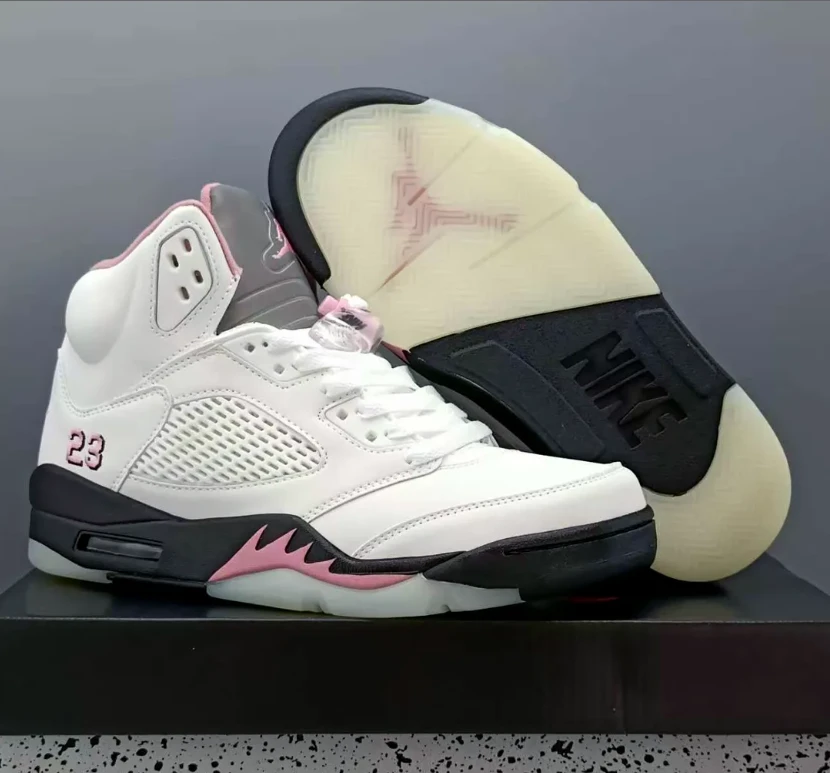 Air Jordan 5 35th Anniversary Medium Soft Pink Shoes Sneakers by Air Jordan