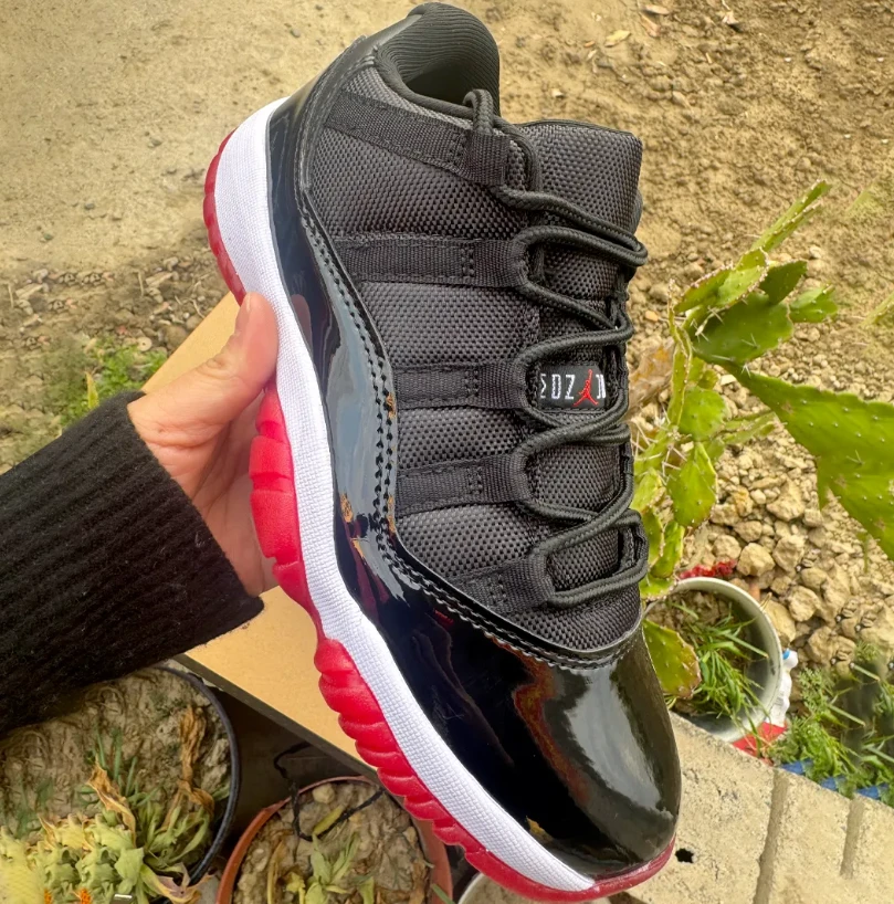 Air Jordan 11 Low Bred 2025 Shoes Sneakers by Air Jordan