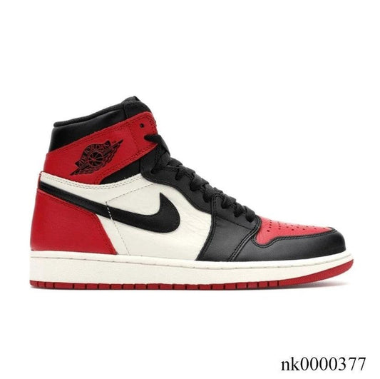 Air Jordan1 Retro High Bred Toe Shoes Sneakers by Air Jordan