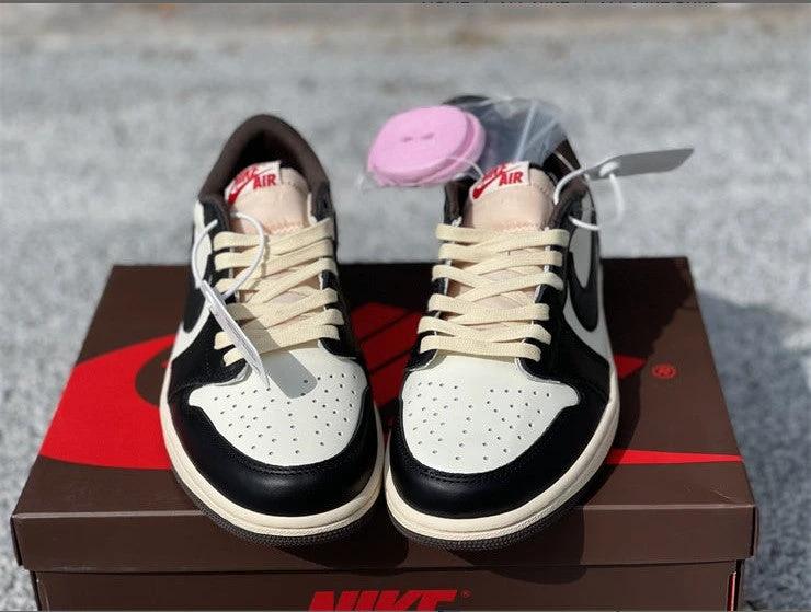 Travis Scott x Air Jordan 1 Low OG SP Dark Mocha Shoes Sneakers by Air Jordan